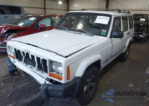 2001 Jeep Cherokee Sport from USA, damaged, VIN 1J4FF48S81L565905